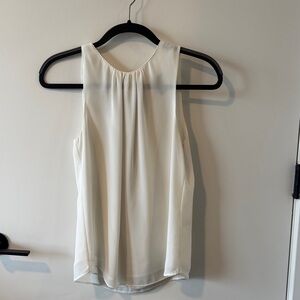 H&M Cream Sleeveless Blouse